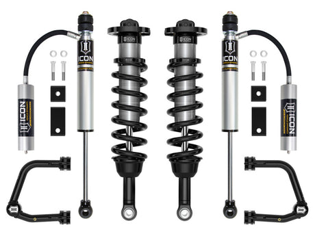 ICON 2022+ Toyota Tundra 2-3.5in Stage 5 3.0 Suspension System (TUBULAR) ICON Coilovers  AXOPROS