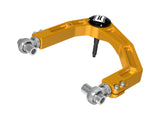 ICON 2024 Toyota Tacoma Billet Upper Control Arm w/ Delta Joint Pro - Gold Anodized ICON Control Arms  AXOPROS