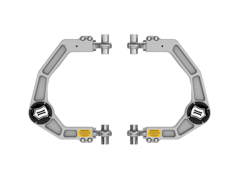 ICON 21-23 Ford F150 Billet Front Upper Control Arms DJ Pro Kit ICON Control Arms  AXOPROS