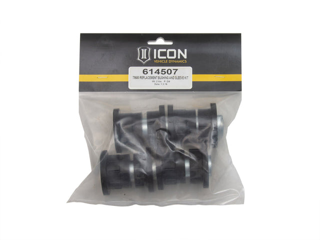 ICON 78650 Upper Control Arm Bushing & Sleeve Kit ICON Bushing Kits  AXOPROS