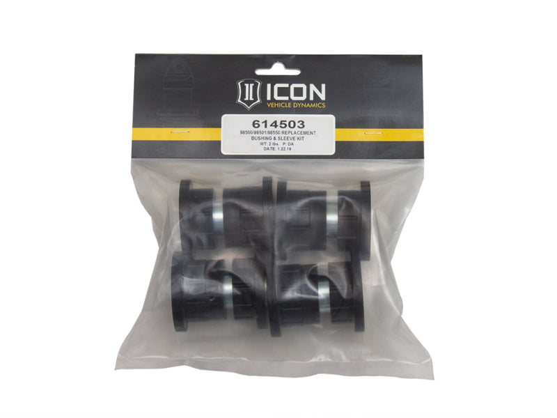 ICON 98500 / 98501 / 98550 Replacement Bushing & Sleeve Kit ICON Bushing Kits  AXOPROS