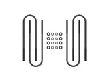ICON 99-10 Ford F-250/F-350 Rear 17in U-Bolt Kit ICON Hardware Kits - Other  AXOPROS
