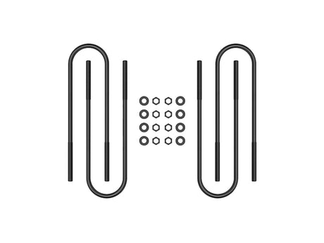 ICON 99-10 Ford F-250/F-350 Rear 17in U-Bolt Kit ICON Hardware Kits - Other  AXOPROS