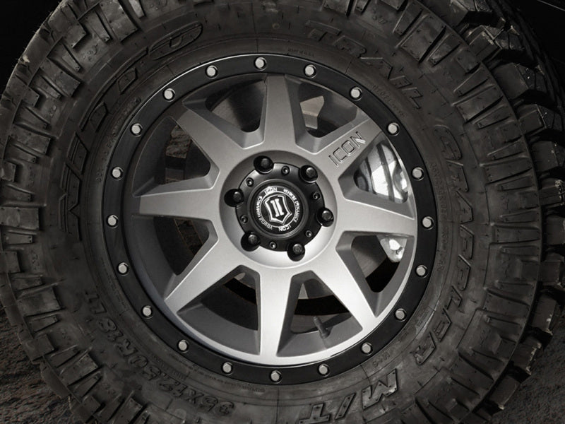 ICON Alloys Lug Nut Kit Black - 12x1.5 - 24 Lug Nuts w/ Key ICON Lug Nuts  AXOPROS