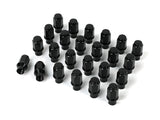 ICON Alloys Lug Nut Kit Black - 14x1.5 - 24 Lug Nuts w/ Custom Shank ICON Lug Nuts  AXOPROS