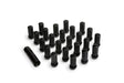 ICON Alloys Lug Nut Kit Black - 14x1.5 - 24 Lug Nuts w/ Key ICON Lug Nuts  AXOPROS