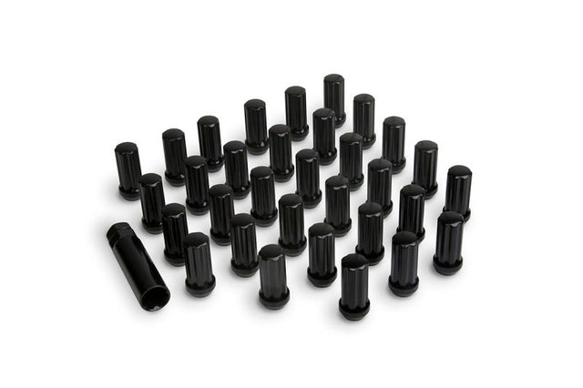 ICON Alloys Lug Nut Kit Black - 14x1.5 - 32 Lug Nuts w/ Key ICON Lug Nuts  AXOPROS