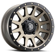 ICON Compression 17x8.5 5x150 25mm Offset 5.75in BS 110.1mm Bore Bronze Wheel ICON Wheels - Cast  AXOPROS