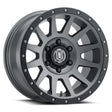 ICON Compression 17x8.5 6x5.5 0mm Offset 4.75in BS 106.1mm Bore Titanium Wheel ICON Wheels - Cast  AXOPROS