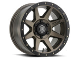 ICON Rebound 17x8.5 5x5 -6mm Offset 4.5in BS 71.5mm Bore Bronze Wheel ICON Wheels - Cast  AXOPROS