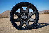 ICON Rebound 17x8.5 5x5 -6mm Offset 4.5in BS 71.5mm Bore Double Black Wheel ICON Wheels - Cast  AXOPROS