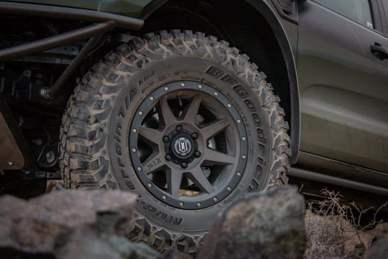 ICON Rebound 17x8.5 6x5.5 25mm Offset 5.75in BS 95.1mm Bore Bronze Wheel ICON Wheels - Cast  AXOPROS