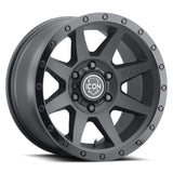 ICON Rebound 18x9 6x135 6mm Offset 5.25in BS 87.1mm Bore Double Black Wheel ICON Wheels - Cast  AXOPROS