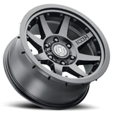 ICON Rebound Pro 17x8.5 5x5 -6mm Offset 4.5in BS 71.5mm Bore Satin Black Wheel ICON Wheels - Cast  AXOPROS