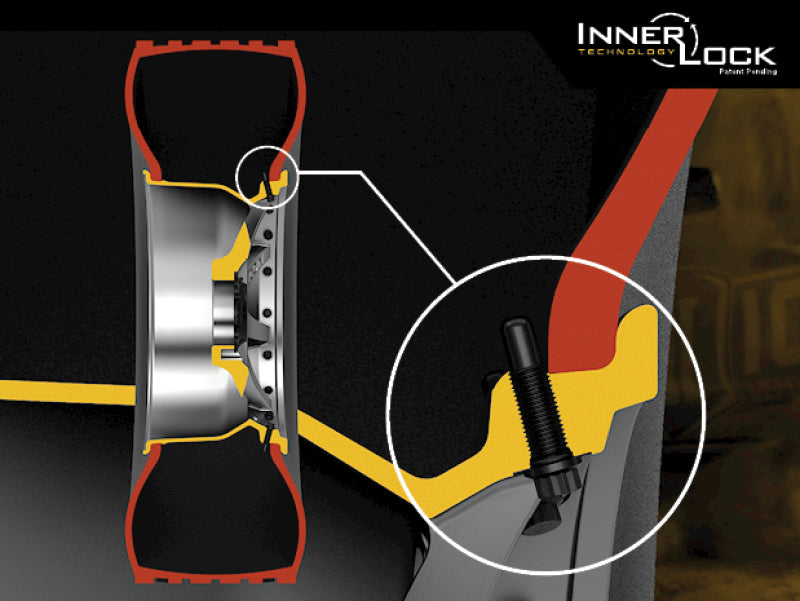 ICON Rebound Pro 17x8.5 5x5 -6mm Offset 4.5in BS 71.5mm Bore Titanium Wheel ICON Wheels - Cast  AXOPROS