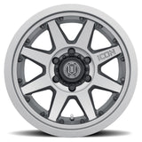 ICON Rebound Pro 17x8.5 6x135 6mm Offset 5in BS 87.1mm Bore Titanium Wheel ICON Wheels - Cast  AXOPROS