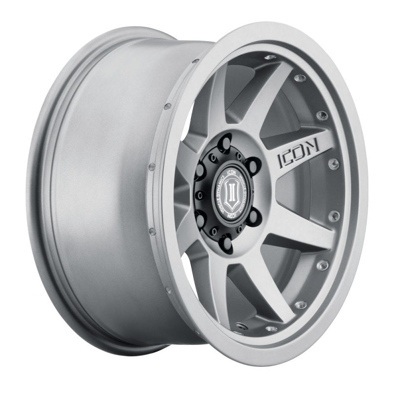 ICON Rebound Pro 17x8.5 6x135 6mm Offset 5in BS 87.1mm Bore Titanium Wheel ICON Wheels - Cast  AXOPROS