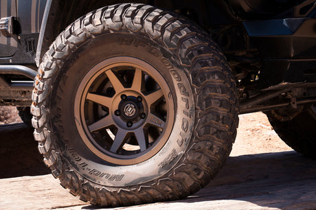 ICON Rebound Pro 17x8.5 6x5.5 0mm Offset 4.75in BS 106.1mm Bore Bronze Wheel ICON Wheels - Cast  AXOPROS
