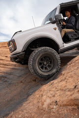 ICON Rebound Pro 17x8.5 6x5.5 0mm Offset 4.75in BS 106.1mm Bore Satin Black Wheel ICON Wheels - Cast  AXOPROS