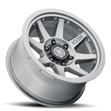 ICON Rebound Pro 17x8.5 6x5.5 0mm Offset 4.75in BS 106.1mm Bore Titanium Wheel ICON Wheels - Cast  AXOPROS