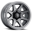 ICON Rebound Pro 17x8.5 6x5.5 0mm Offset 4.75in BS 106.1mm Bore Titanium Wheel ICON Wheels - Cast  AXOPROS