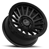 ICON Recon Pro 17x8.5 6x5.5 0mm Offset 4.75in BS 106.1mm Bore Satin Black Wheel ICON Wheels - Cast  AXOPROS