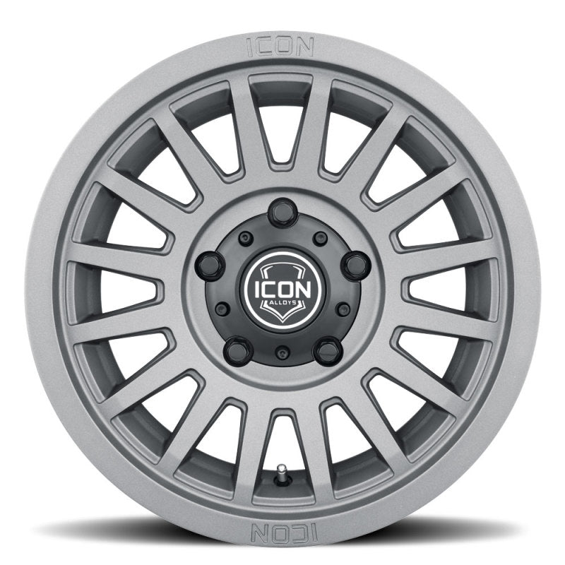 ICON Recon SLX 17x8.5 5x4.5 0mm Offset 4.75in BS 71.5mm Bore Charcoal Wheel ICON Wheels - Cast  AXOPROS