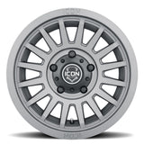 ICON Recon SLX 17x8.5 5x4.5 0mm Offset 4.75in BS 71.5mm Bore Charcoal Wheel ICON Wheels - Cast  AXOPROS