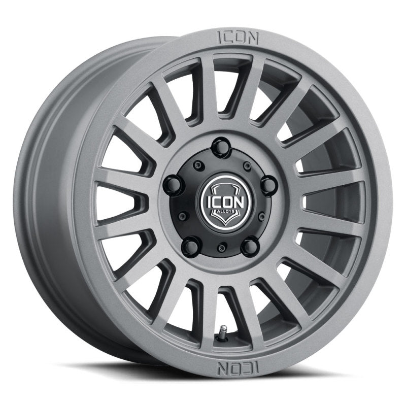 ICON Recon SLX 17x8.5 5x4.5 0mm Offset 4.75in BS 71.5mm Bore Charcoal Wheel ICON Wheels - Cast  AXOPROS