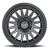 ICON Recon SLX 17x8.5 5x4.5 0mm Offset 4.75in BS 71.5mm Bore Satin Black Wheel ICON Wheels - Cast  AXOPROS