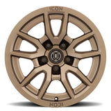 ICON Vector 5 17x8.5 5x150 25mm Offset 5.75in BS 110.1mm Bore Bronze Wheel ICON Wheels - Cast  AXOPROS