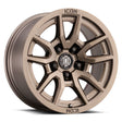 ICON Vector 5 17x8.5 5x150 25mm Offset 5.75in BS 110.1mm Bore Bronze Wheel ICON Wheels - Cast  AXOPROS