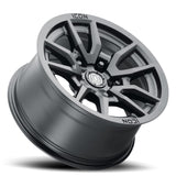 ICON Vector 5 17x8.5 5x150 25mm Offset 5.75in BS 110.1mm Bore Satin Black Wheel ICON Wheels - Cast  AXOPROS