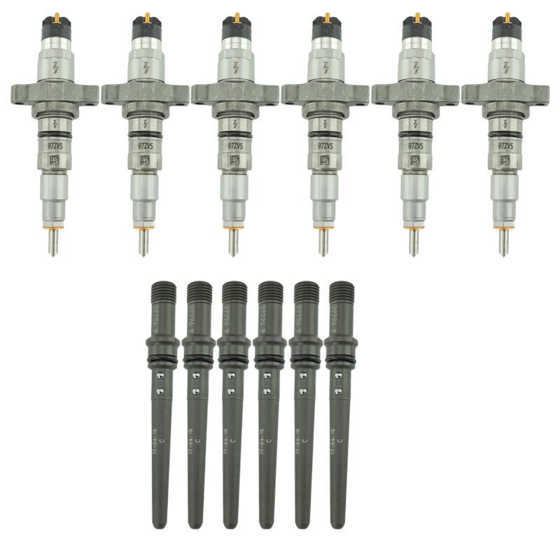Industrial Injection 04.5-07 Dodge Cummins 5.9L Reman Stock Injector w/ Connecting Tubes Industrial Injection Fuel Injectors - Diesel  AXOPROS