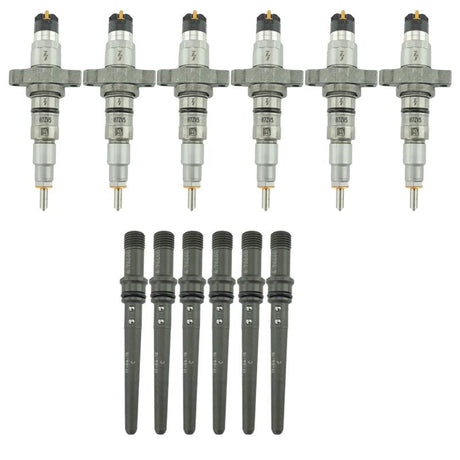 Industrial Injection 04.5-07 Dodge Cummins 5.9L Reman Stock Injector w/ Connecting Tubes Industrial Injection Fuel Injectors - Diesel  AXOPROS