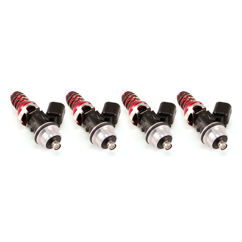 Injector Dynamics 1340cc Injectors - 48mm Length - 11mm Red Top - S2000 Lower Config (Set of 4) Injector Dynamics Fuel Injector Sets - 4Cyl  AXOPROS