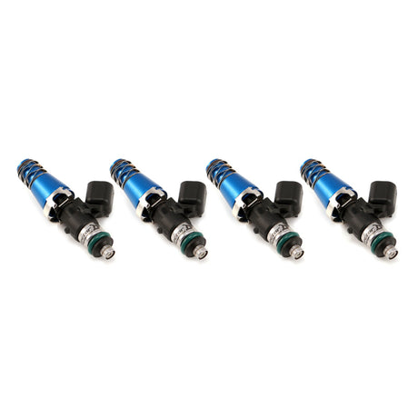 Injector Dynamics 1340cc Injectors - 60mm Length - 11mm Blue Top - 14mm Lower O-Ring (Set of 4) Injector Dynamics Fuel Injector Sets - 4Cyl  AXOPROS