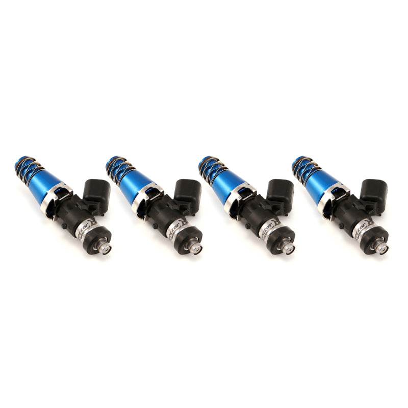 Injector Dynamics 1340cc Injectors - 60mm Length - 11mm Blue Top - Denso Lower Cushion (Set of 4) Injector Dynamics Fuel Injector Sets - 4Cyl  AXOPROS