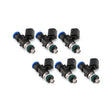 Injector Dynamics 2600-XDS Injectors - 34mm Length - 14mm Top - 14mm Lower O-Ring (Set of 6) Injector Dynamics Fuel Injector Sets - 6Cyl  AXOPROS