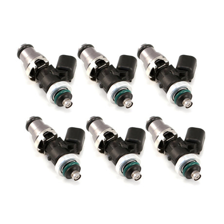 Injector Dynamics 2600-XDS Injectors - 48mm Length - 14mm Top - 14mm Lower O-Ring R35 (Set of 6) Injector Dynamics Fuel Injector Sets - 6Cyl  AXOPROS