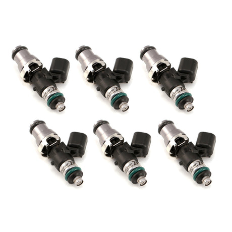 Injector Dynamics 2600-XDS Injectors - 48mm Length - 14mm Top - 14mm Lower O-Ring (Set of 6) Injector Dynamics Fuel Injector Sets - 6Cyl  AXOPROS