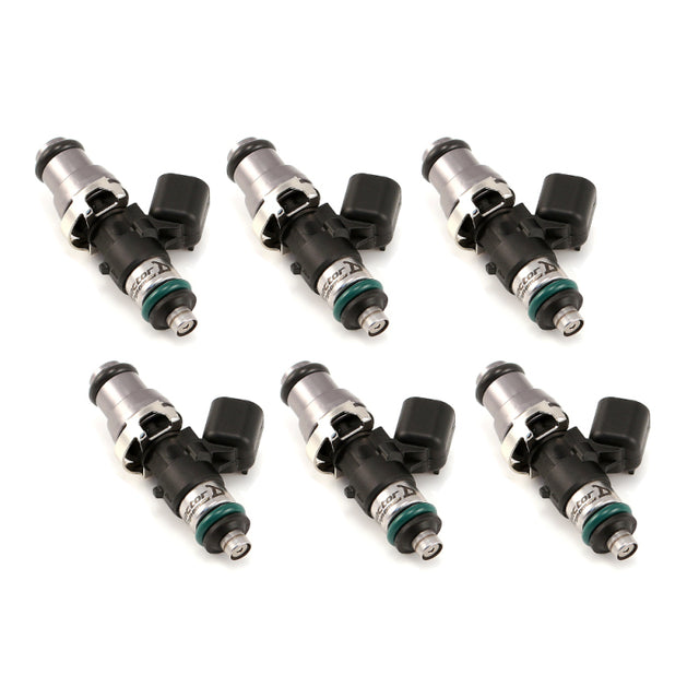 Injector Dynamics 2600-XDS Injectors - 48mm Length - 14mm Top - 14mm Lower O-Ring (Set of 6) Injector Dynamics Fuel Injector Sets - 6Cyl  AXOPROS