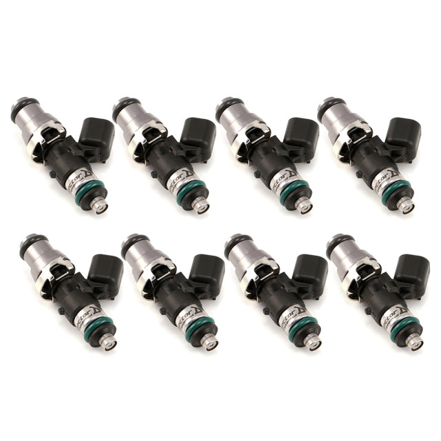 Injector Dynamics 2600-XDS Injectors - 48mm Length - 14mm Top - 14mm Lower O-Ring (Set of 8) Injector Dynamics Fuel Injector Sets - 8Cyl  AXOPROS