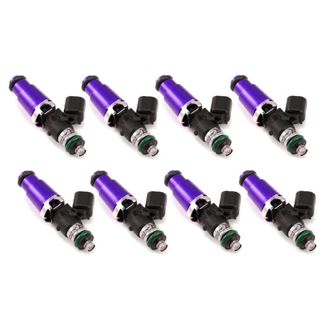 Injector Dynamics 2600-XDS Injectors - 60mm Length - 14mm Top - 14mm Lower O-Ring (Set of 8) Injector Dynamics Fuel Injector Sets - 8Cyl  AXOPROS
