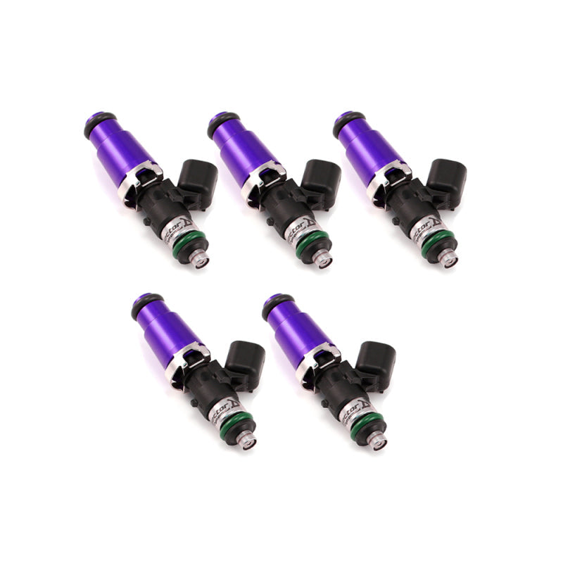 Injector Dynamics ID1050X Injectors 14 mm (Purple) Adaptors (Set of 5) Injector Dynamics Fuel Injector Sets - 5Cyl  AXOPROS