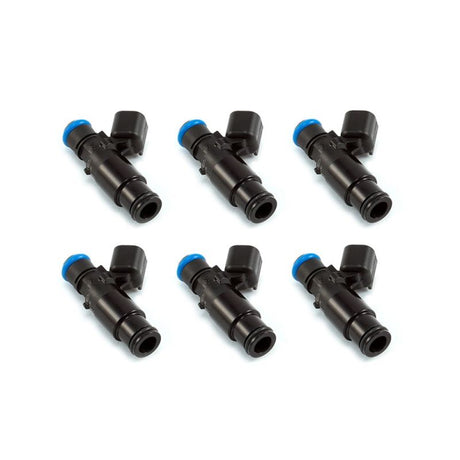 Injector Dynamics ID1050X Injectors 14mm (Black) Adaptor Bottom (Set of 6) Injector Dynamics Fuel Injector Sets - 6Cyl  AXOPROS
