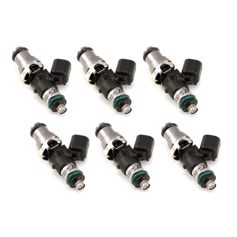 Injector Dynamics ID1050X Injectors (Grey) Adaptor Top (Set of 6) Injector Dynamics Fuel Injector Sets - 6Cyl  AXOPROS
