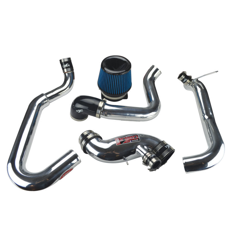 Injen 03-06 Evo 8/9/MR Cast Aluminum Intake System w/ Full Intercooler Piping Polished Short Ram Int Injen Cold Air Intakes  AXOPROS
