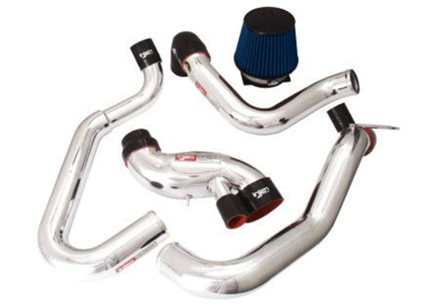 Injen 03-06 Evo 8/9/MR Cast Aluminum Intake System w/ Full Intercooler Piping Polished Short Ram Int Injen Cold Air Intakes  AXOPROS
