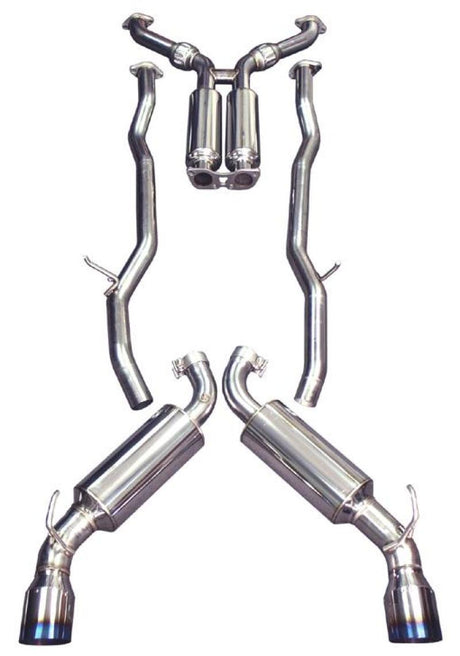 Injen 08-11 Lancer 4cyl  2.0L & 2.4L (All trim levels) 60mm Axle-Back Exhaust Injen Axle Back  AXOPROS